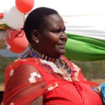 Beatrice Kosiom Assistant Chief, Nanjile Location in Kajiado County