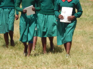 A section of students from Logorate Primary School. 