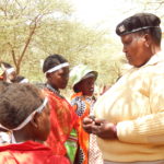 Beatrice Kosiom Assistant Chief, Nanjile Location in Kajiado County