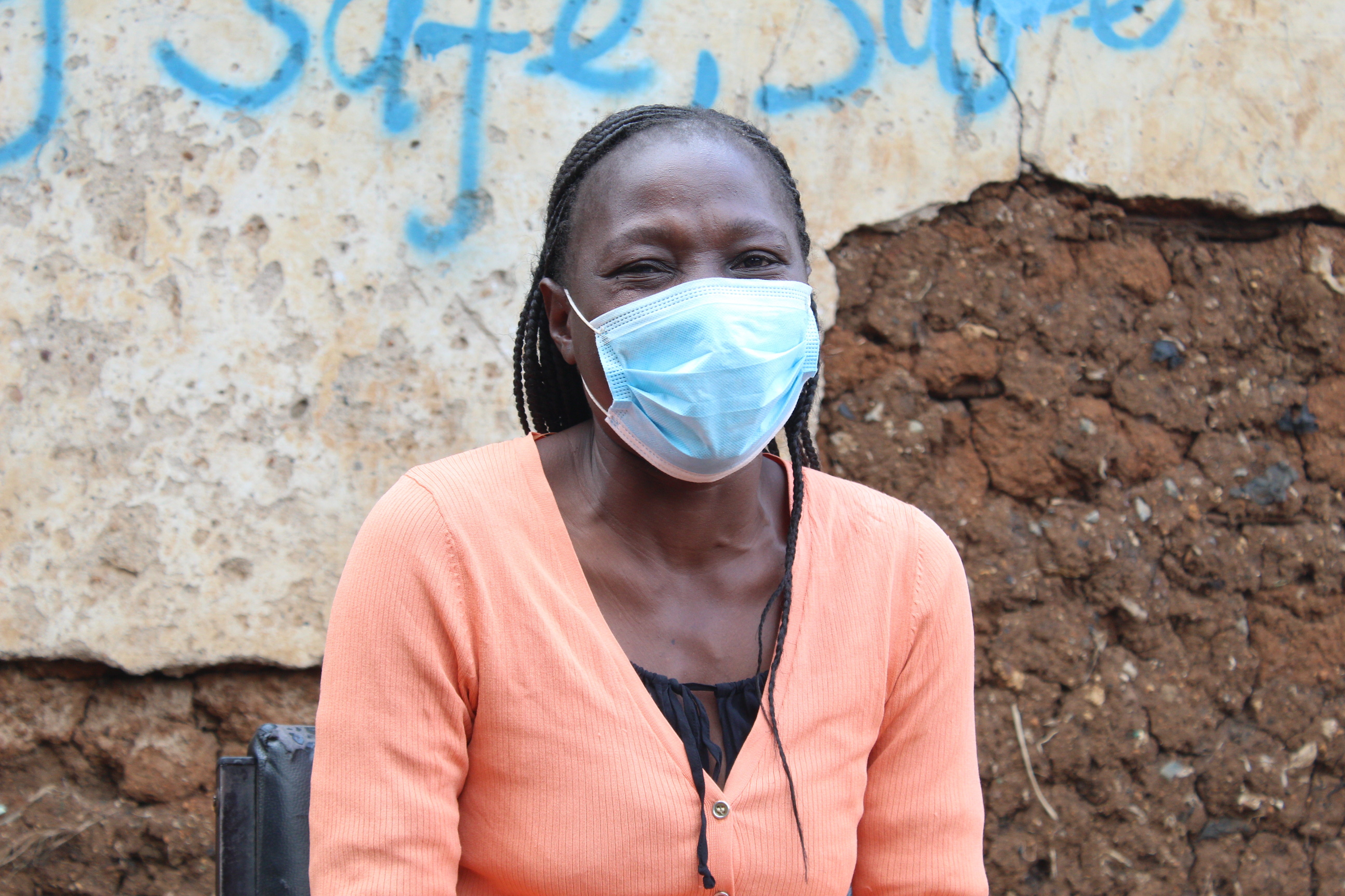 Judith Shitabule, a community health worker in Kibera’s Lindi village